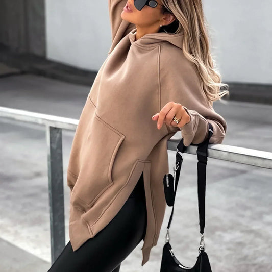 Amelia - Oversize-Kapuzenkleid für Frauen
