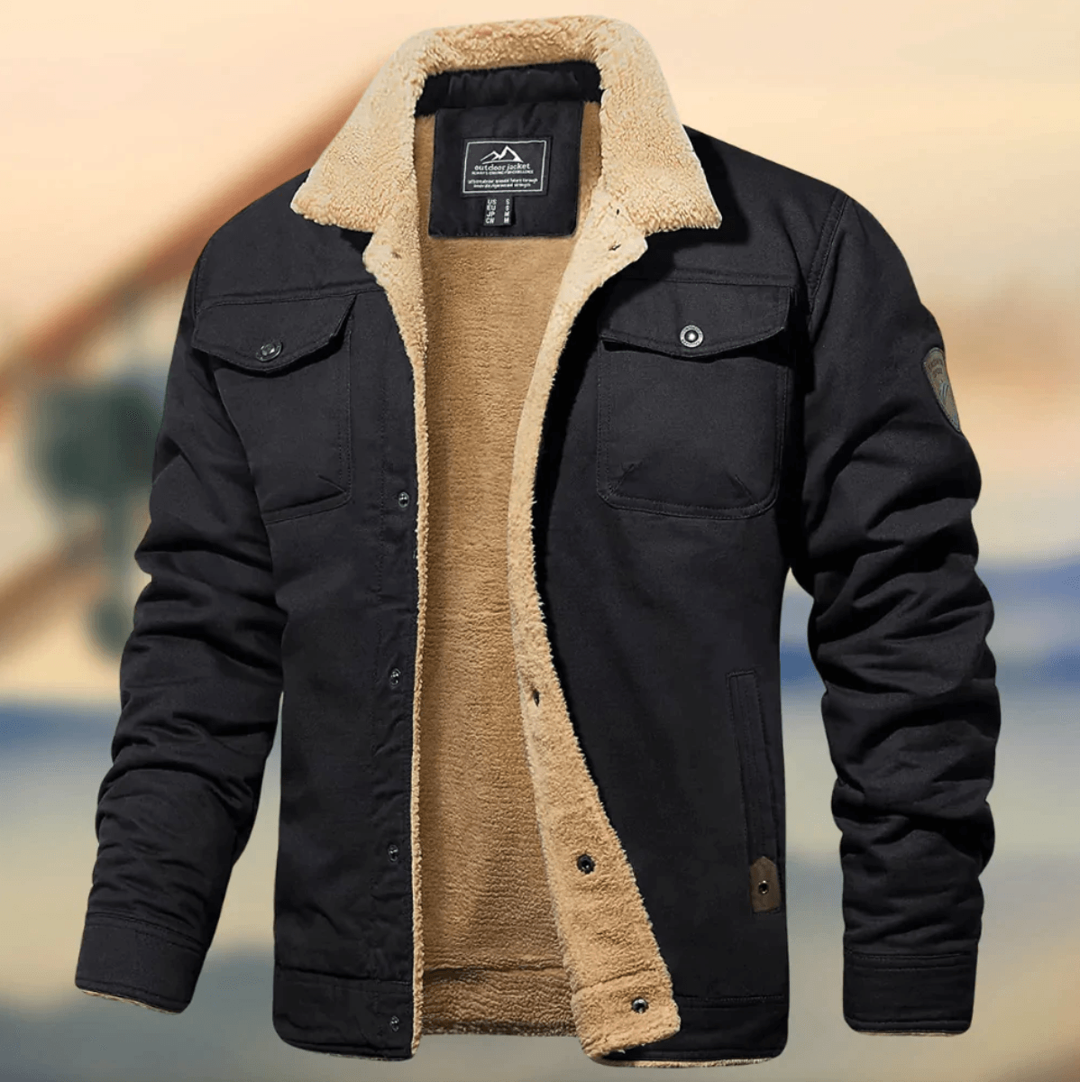 Eleganter und bequemer Wintermantel