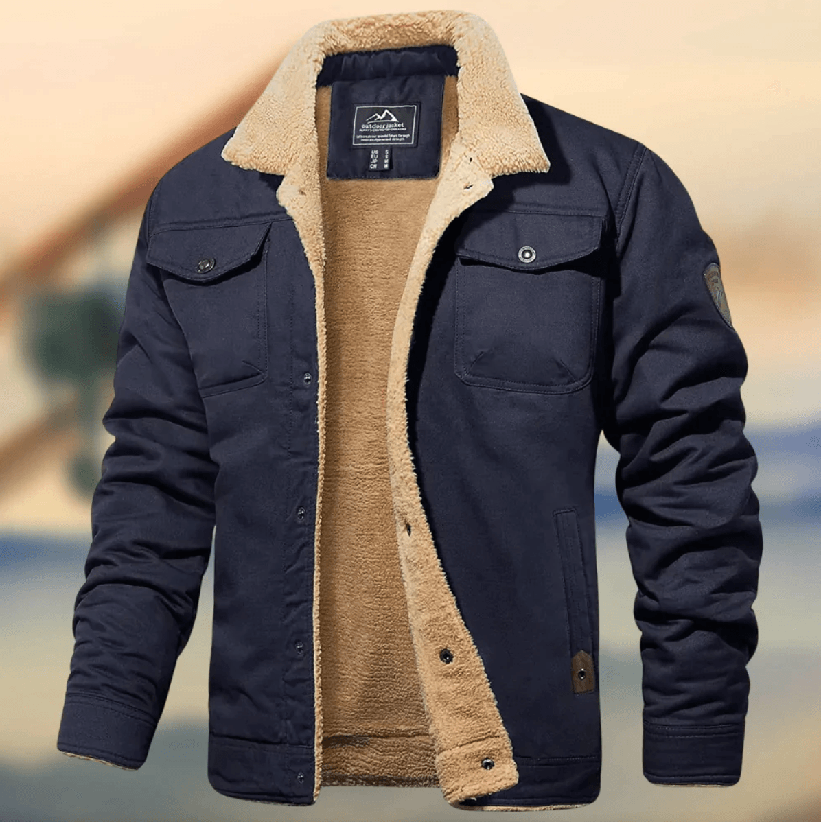 Eleganter und bequemer Wintermantel