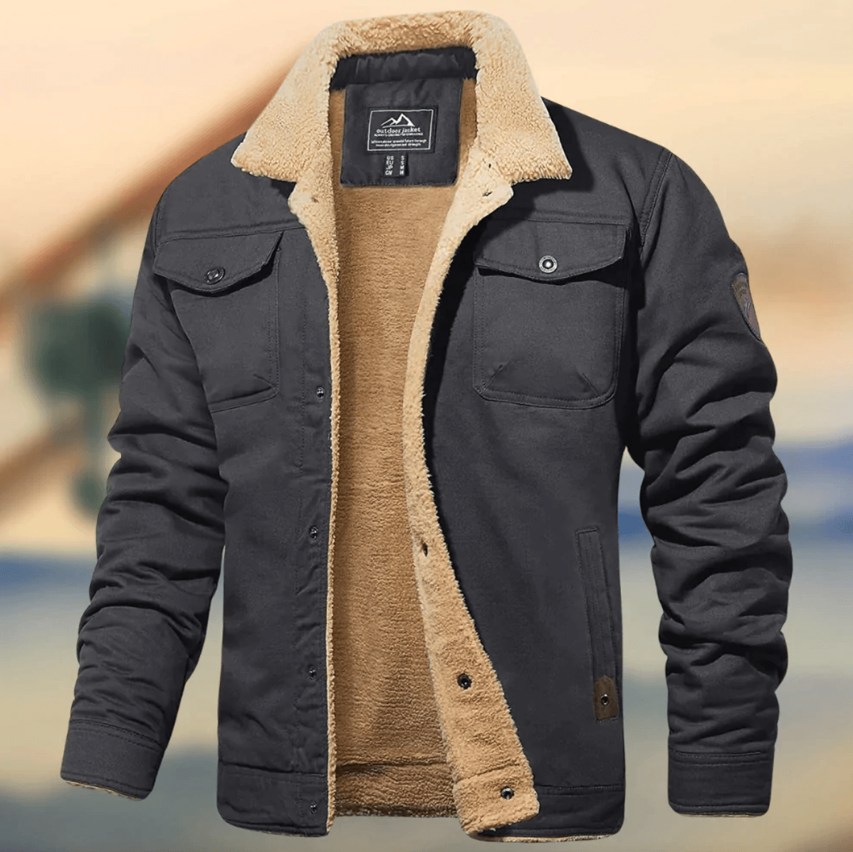 Eleganter und bequemer Wintermantel