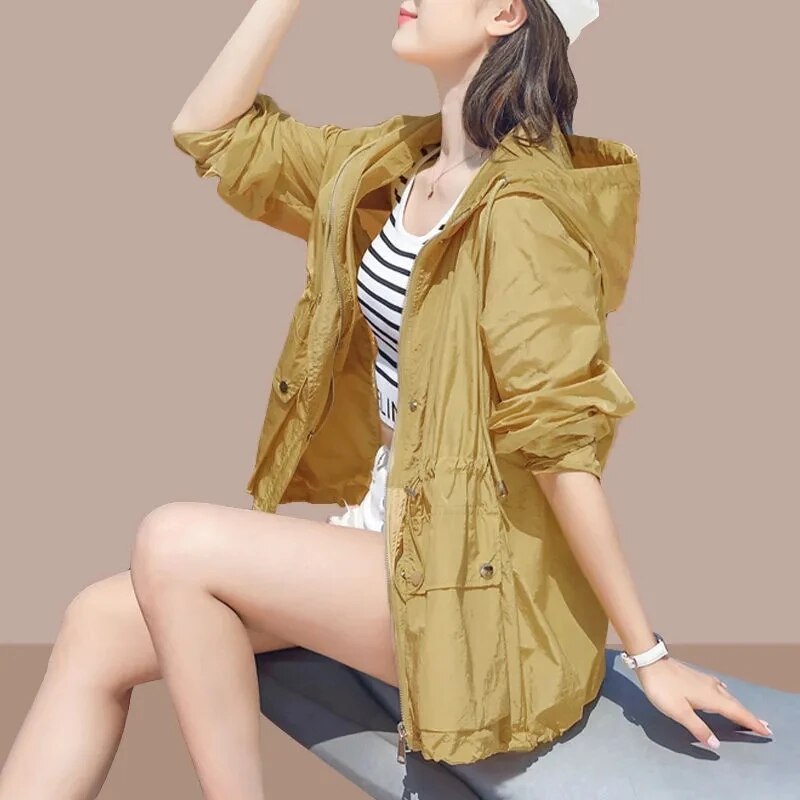 Kamilah - Sommerjacke mit UV-Schutz für Frauen - Leichter Sonnenschutz