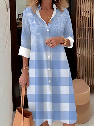 Beatrice - Elegantes Hemdblusenkleid