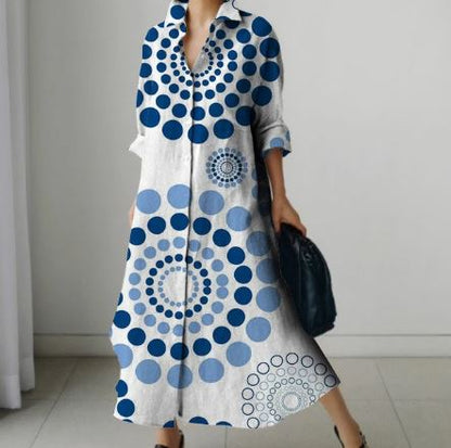 Marilyn - Elegantes Hemdblusenkleid für Frauen