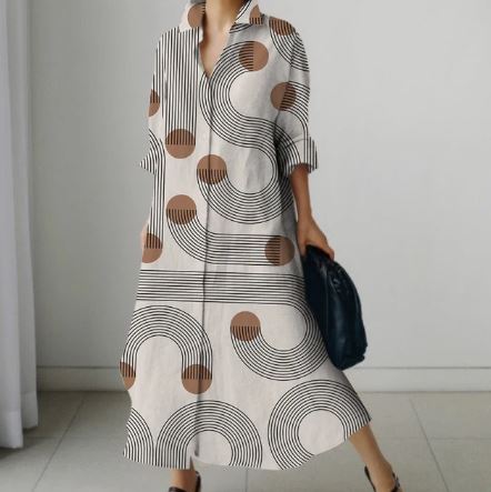 Martha - Elegantes Hemdblusenkleid für Frauen