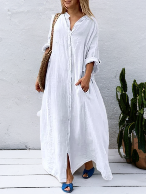 Lovette - Lockeres, übergroßes, elegantes Kleid