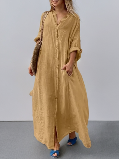 Lovette - Lockeres, übergroßes, elegantes Kleid