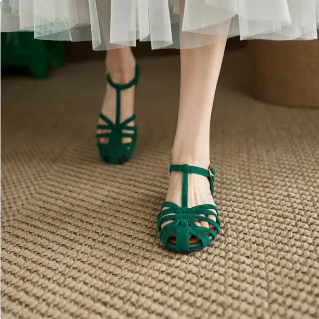 Yasmin® | Flache Sandalen mit Riemchen