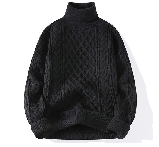 Lytheris™ | Vintage gedrehter Rollkragenpullover