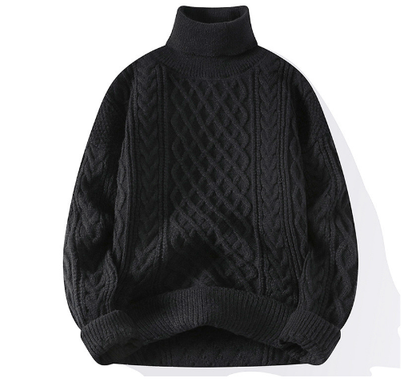 Lytheris™ | Vintage gedrehter Rollkragenpullover