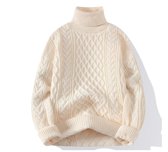 Lytheris™ | Vintage gedrehter Rollkragenpullover