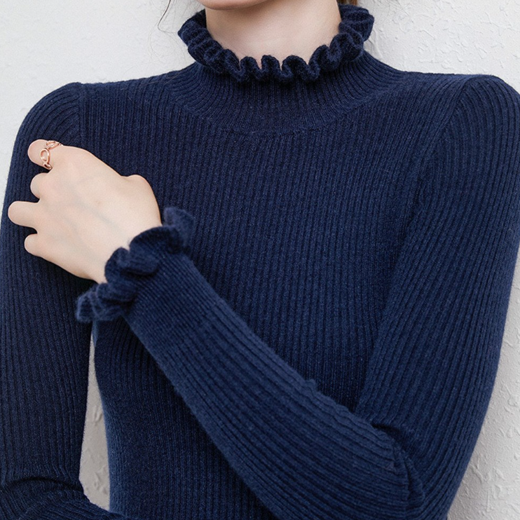 Daphne - Kuscheliger Rollkragenpullover für Frauen
