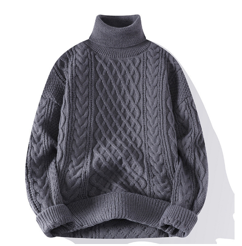 Lytheris™ | Vintage gedrehter Rollkragenpullover