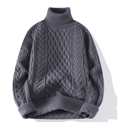 Lytheris™ | Vintage gedrehter Rollkragenpullover