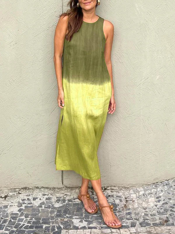 Mara | Baumwoll-Leinen-Kleid