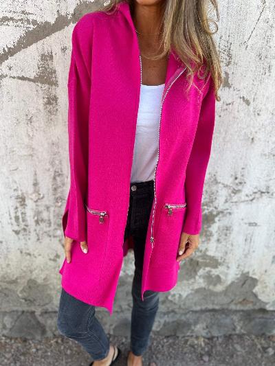 Laurenne - Moderne lange Jacke für Frauen