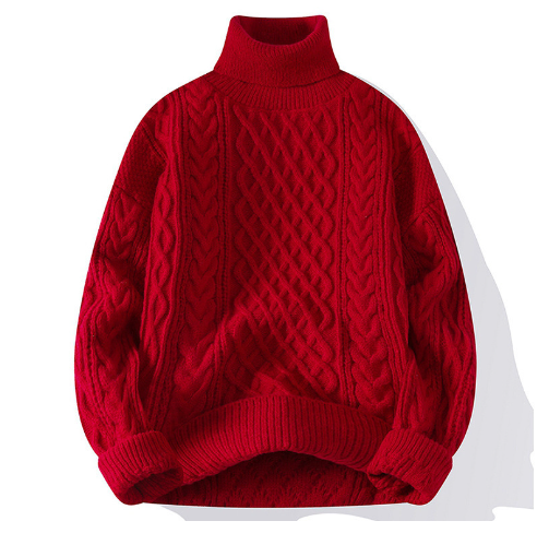 Lytheris™ | Vintage gedrehter Rollkragenpullover