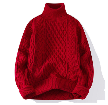 Lytheris™ | Vintage gedrehter Rollkragenpullover