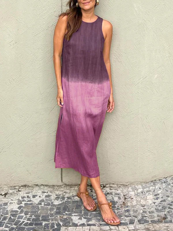 Mara | Baumwoll-Leinen-Kleid