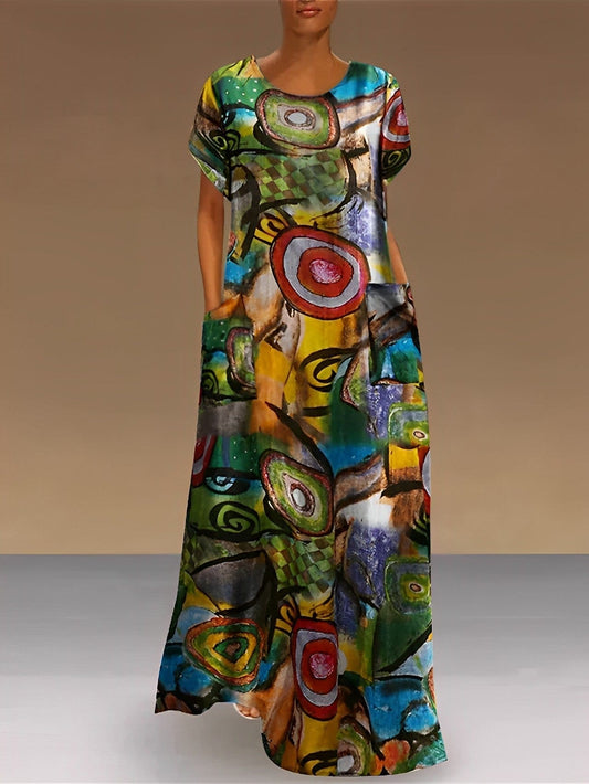 - Einzigartiges Kleid mit Druck