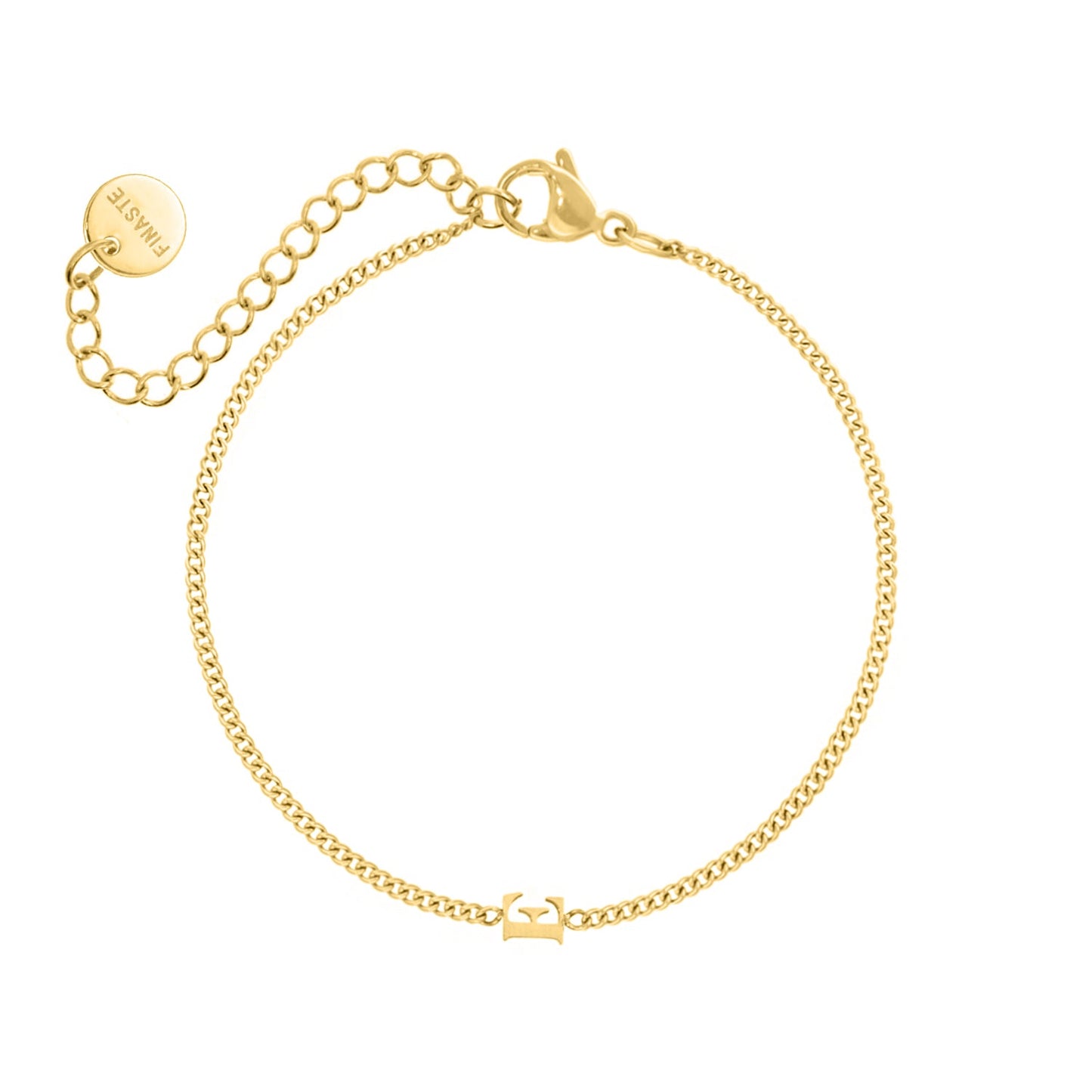 Feines Initial-Armband