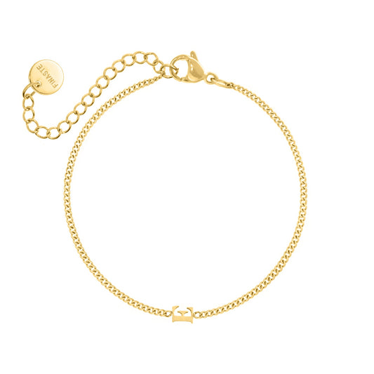 Feines Initial-Armband
