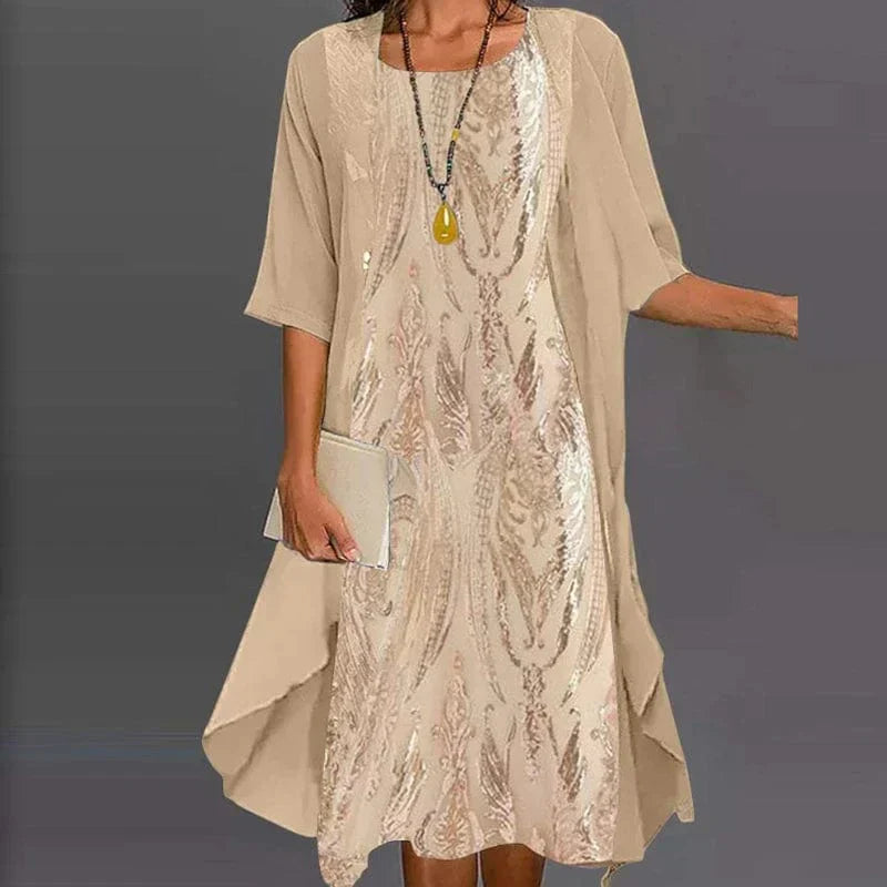 - Stylisches Kleid mit einzigartigem Aufdruck
