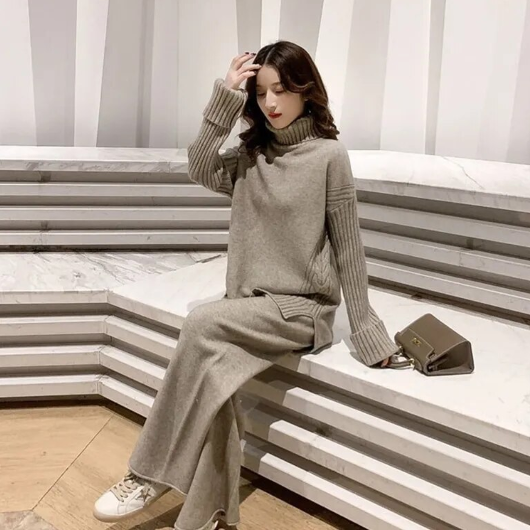 Jizelle Strickset | Kuschelig & Stylisch