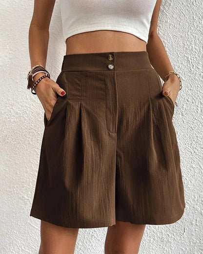 Damen Shorts - Elegant - Mit praktischen Taschen - Ideal für den täglichen Gebrauch