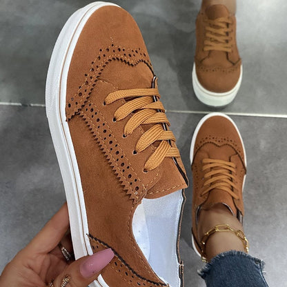 Damen vulkanisierte Schuhe klobig lässig Turnschuhe