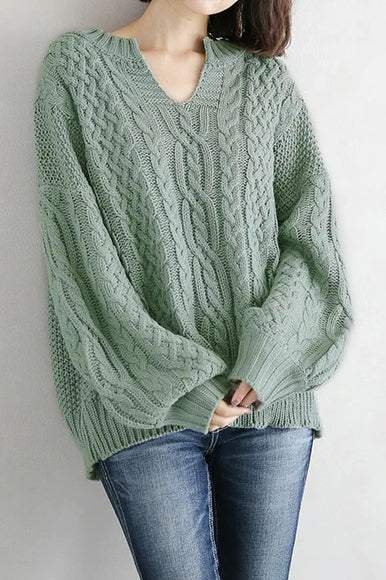 Lana Lockerer Strickpullover