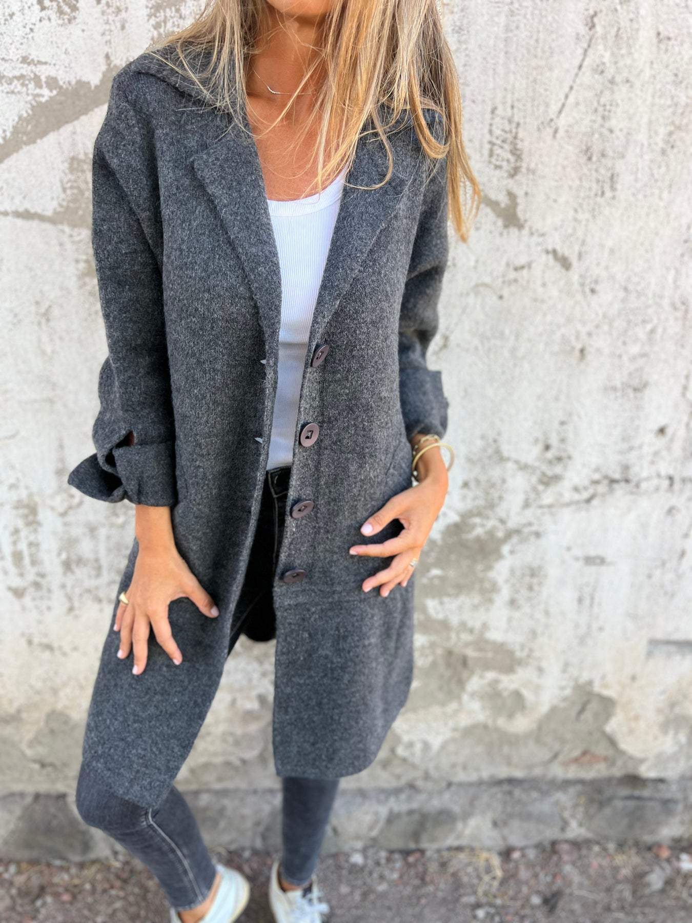 Nadia | Langer Herbstmantel