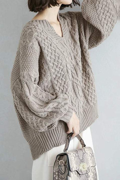 Lana Lockerer Strickpullover
