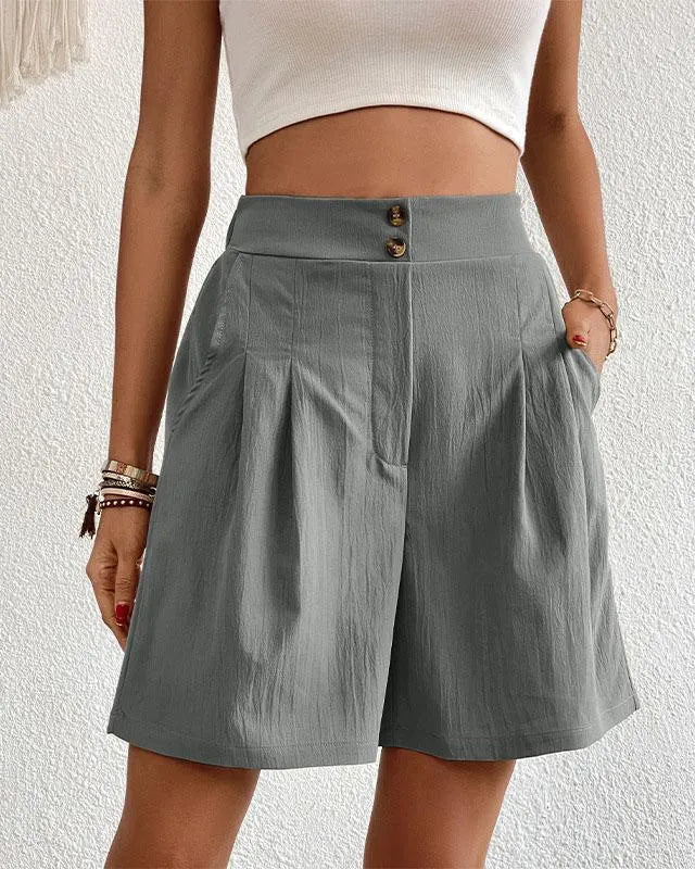 Damen Shorts - Elegant - Mit praktischen Taschen - Ideal für den täglichen Gebrauch