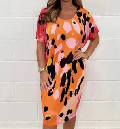 Cecile - Freizeitkleid mit Leopardenmuster