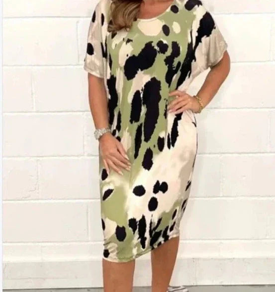 Cecile - Freizeitkleid mit Leopardenmuster
