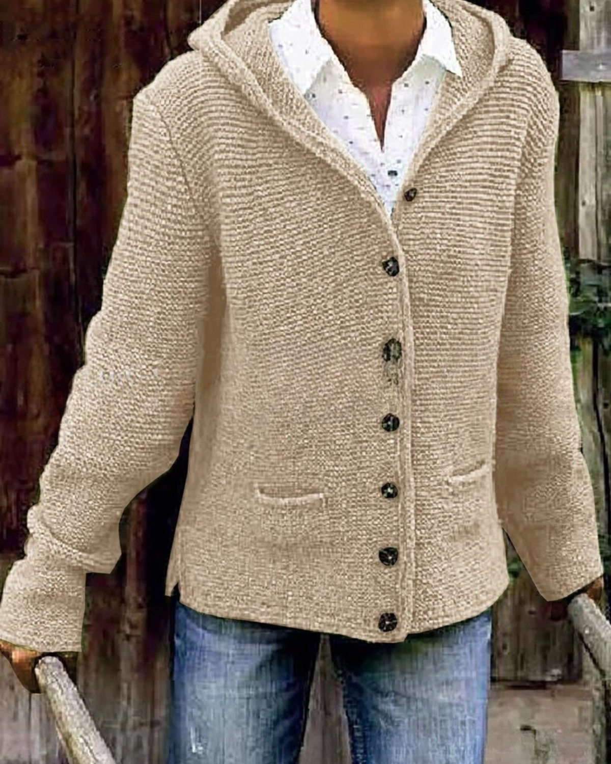 Elegante Strickjacke mit trendigem Design zum täglichen Tragen