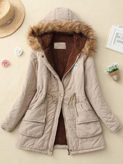 Kaitlyn Slim-fit Parka mit Kapuze | Komfortabel & Stylisch