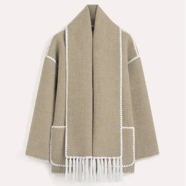 Ysa - Schicker Statement-Wintermantel mit String-Detail