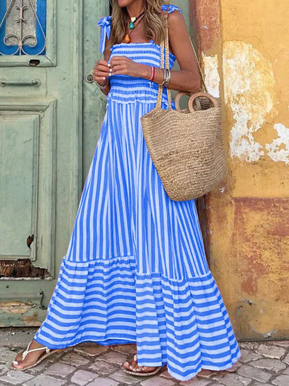 Emilia - Modisches gestreiftes Kleid