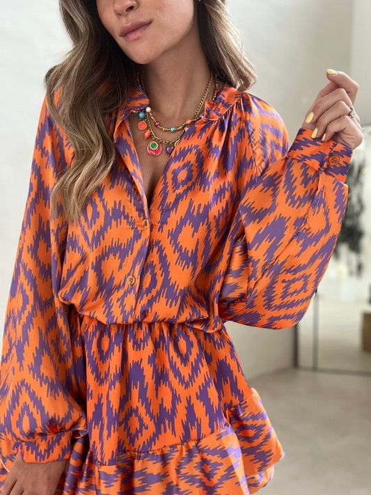 Yasmine™| Vibrierendes Kleid