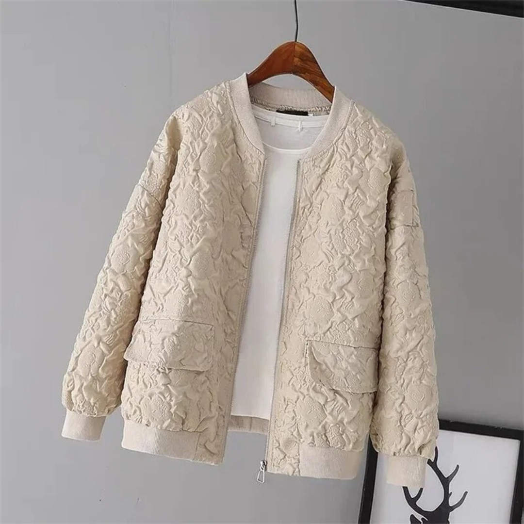 Amapola - Lässige Jacke mit Reißverschluss für Frauen