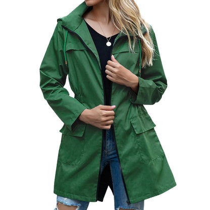 Lässige wasserdichte Outdoor-Jacke - Chirstine