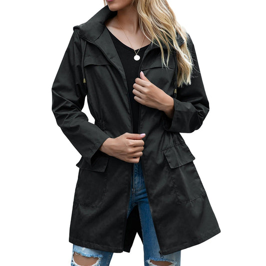 Lässige wasserdichte Outdoor-Jacke - Chirstine