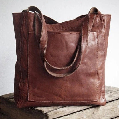 Veda™ - Große Tote Tasche aus Leder
