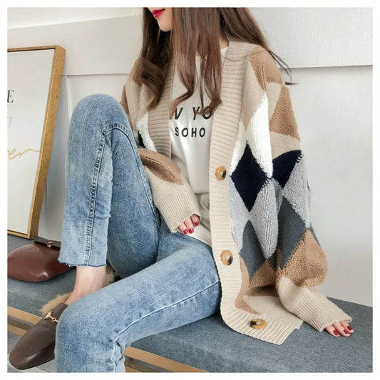 Lena Oversized Strickjacke | Cool & trendy