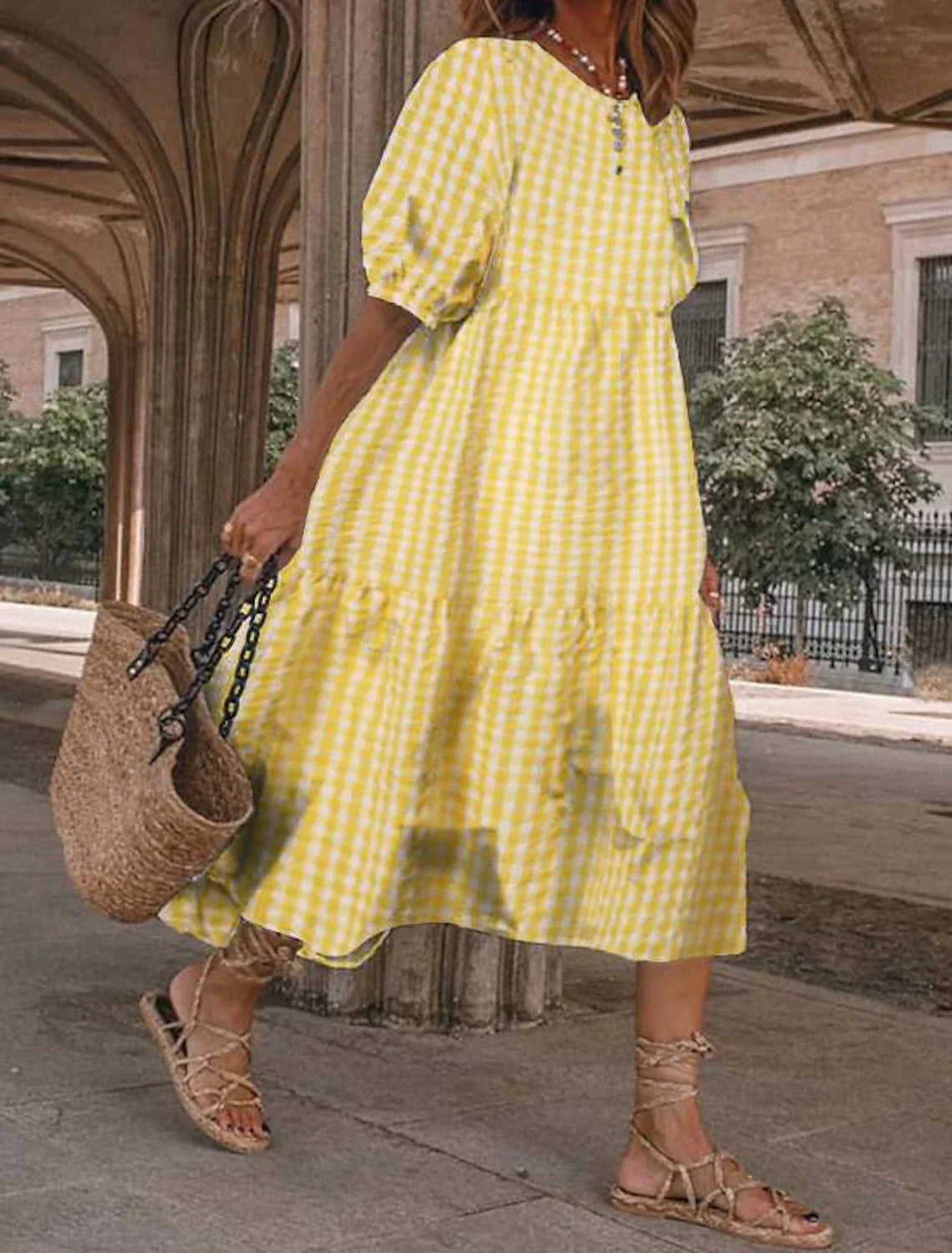 Lattisha - Frau Freizeitkleid