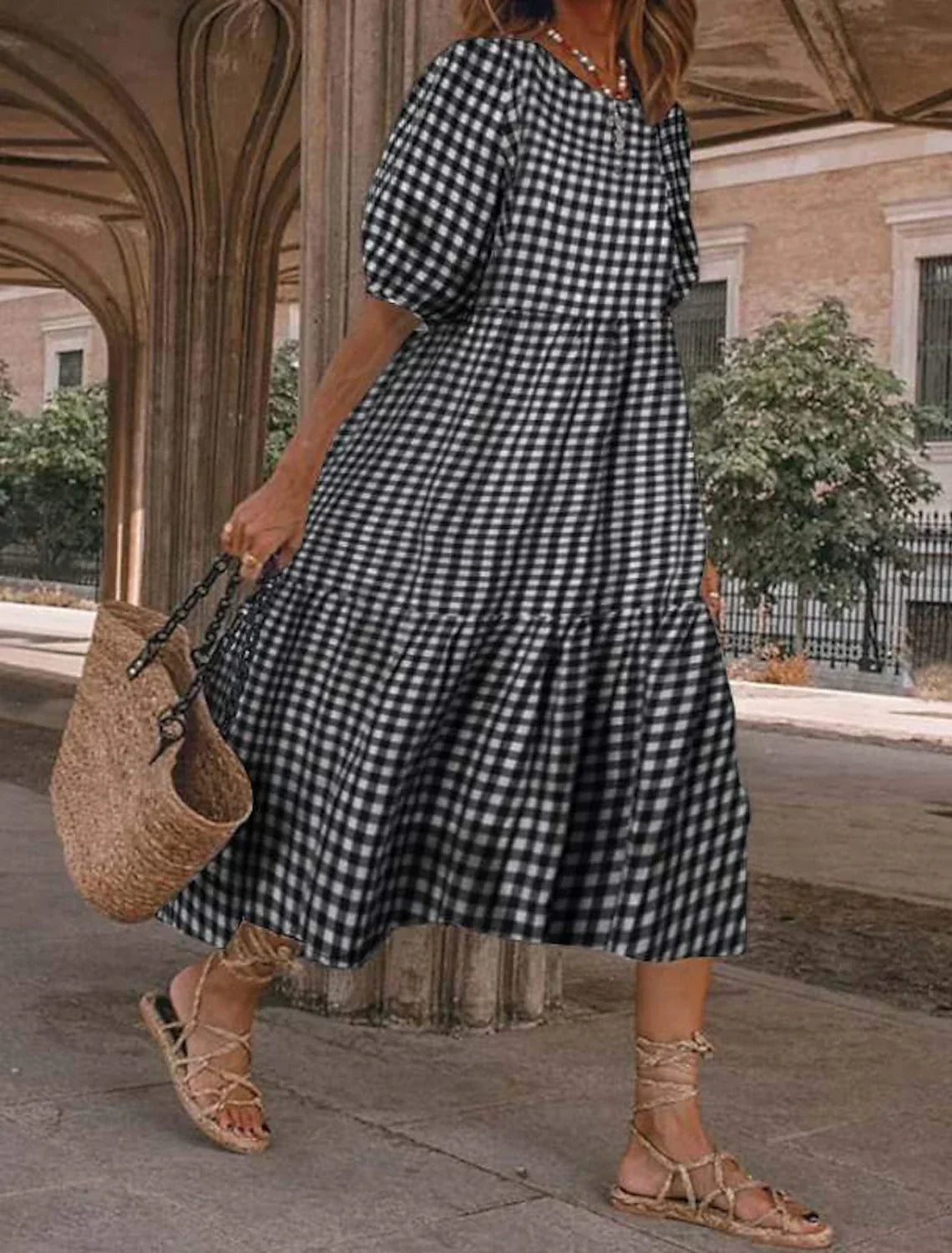 Lattisha - Frau Freizeitkleid