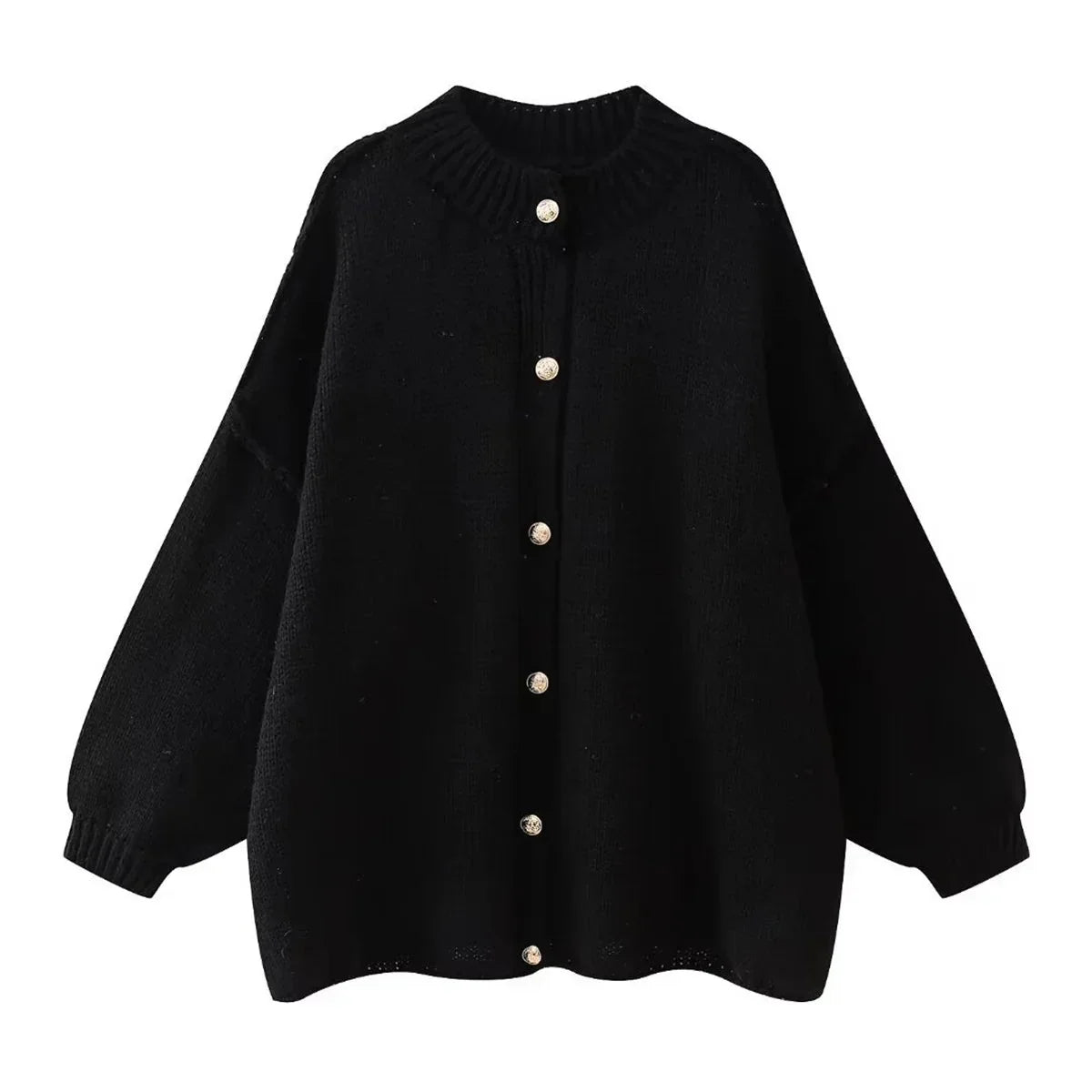 Locker sitzende Strickjacke für Frauen