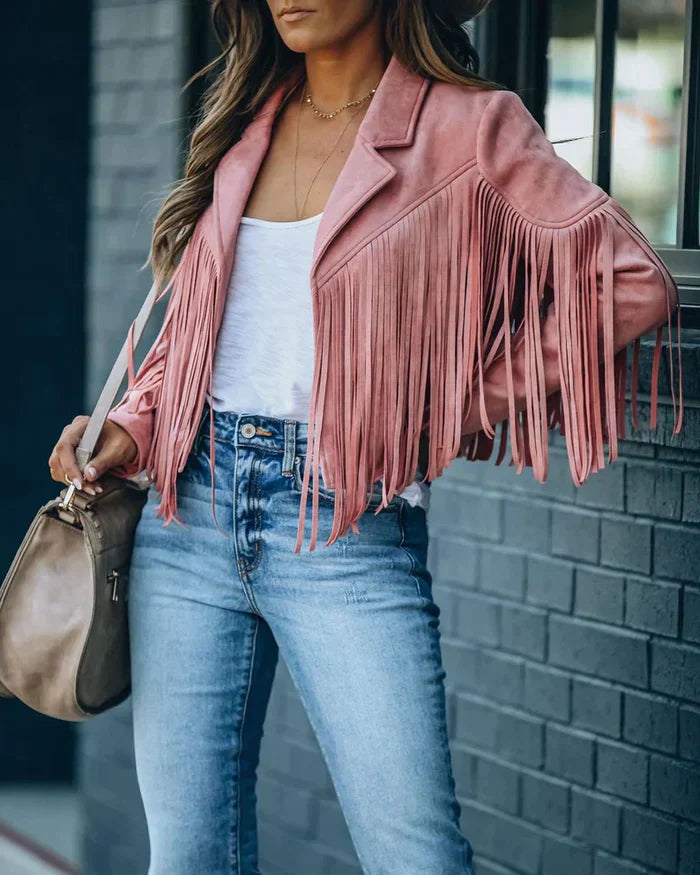 Kendra Fransenjacke | Trendy & auffällig