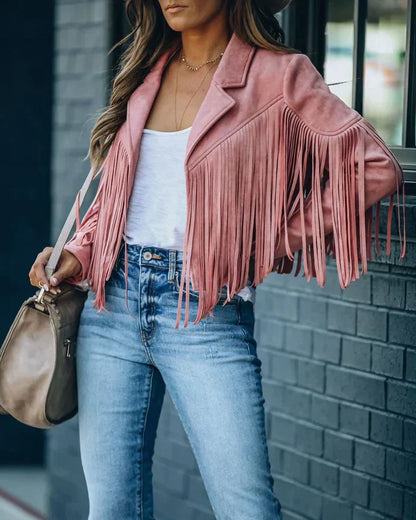 Kendra Fransenjacke | Trendy & auffällig